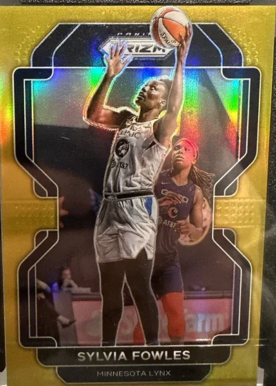 2022 Prizm WNBA Sylvia Fowles Base #26 True Gold